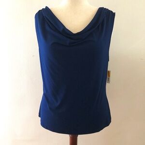 Apt. 9 Navy Blue Stretch Sleeveless Top